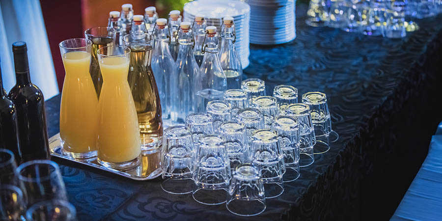 ƵCatering offers several beverage options